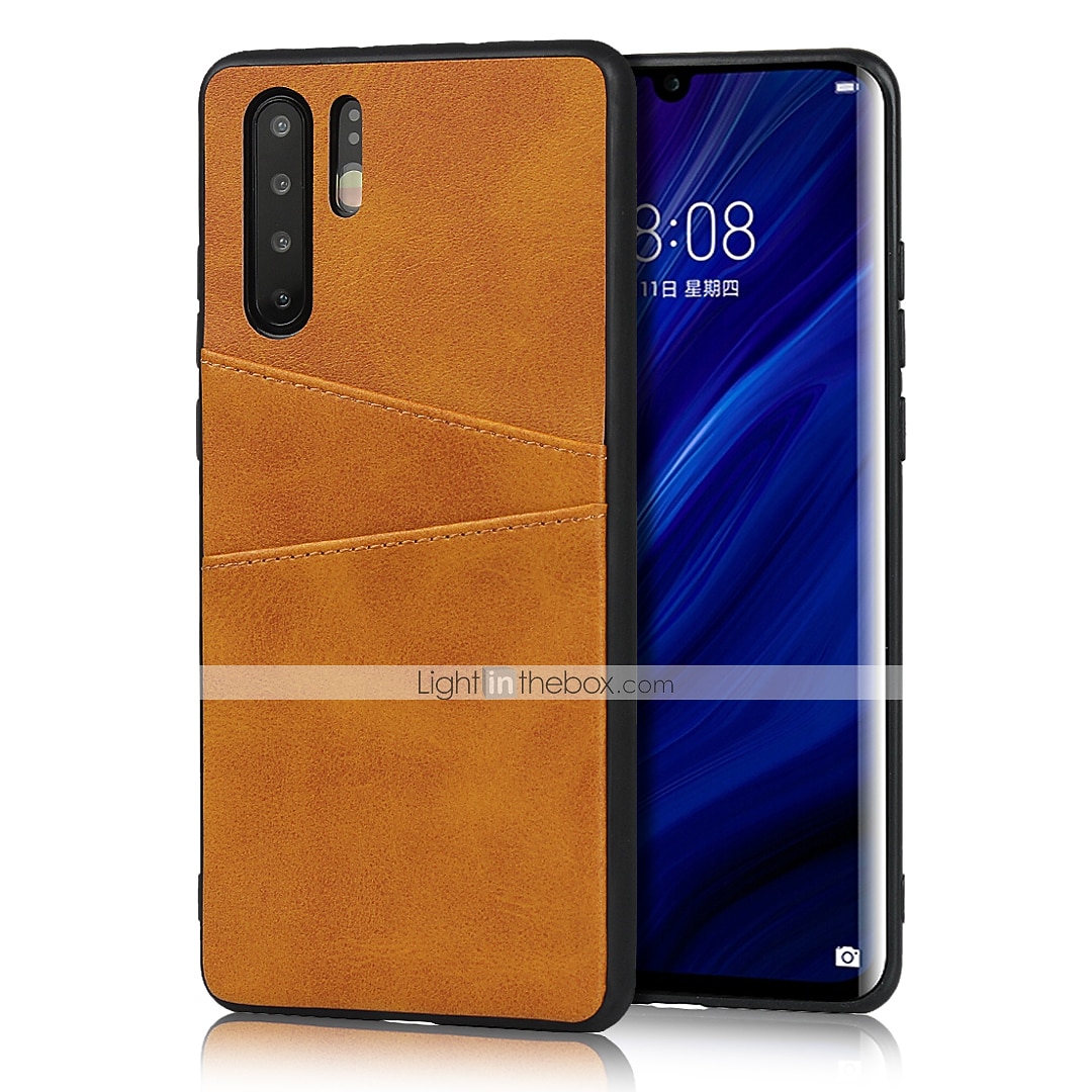 puhelin Etui Käyttötarkoitus Huawei P30 P30 Pro P30 Lite P20 Pro P20 lite Mate 30 Mate 30 Pro Takakuori Nahkalaukku Korttikotelo Yhtenäinen väri PU-nahka 2026 - $14.99 –P11