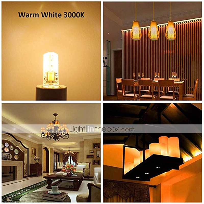 10 stks hoge helderheid g4 3 w 24 smd 2835 260 lm warm wit / koel wit t decoratieve maïs bollen ac / dc 12 v 2026 - $27.99 –P3