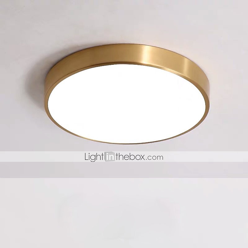 30 cm Single Design Einbauleuchten Metall Messing modern 220-240V 2026 - $131.99 –P5