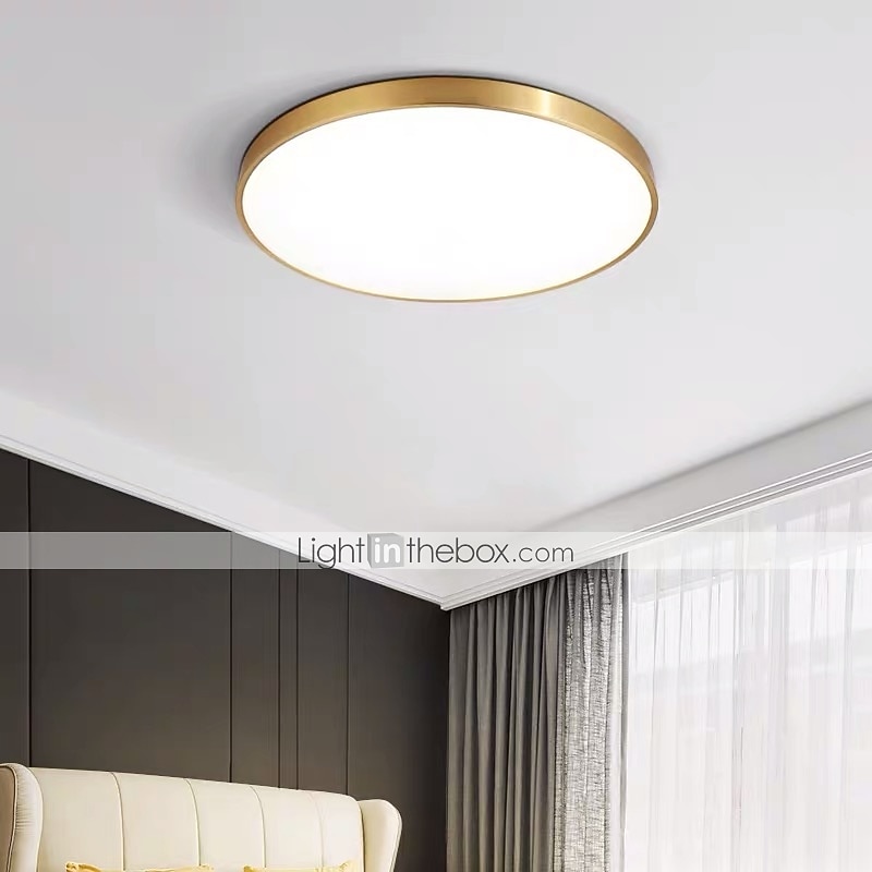 30 cm Single Design Einbauleuchten Metall Messing modern 220-240V 2026 - $131.99 –P8