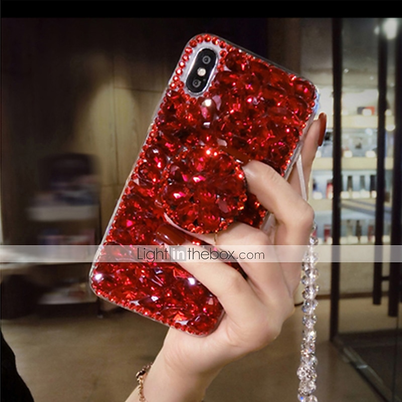 For iPhone 15 Pro Max 14 13 12 11 XR X Bling Glitter Cute Case Girls Phone  Cover