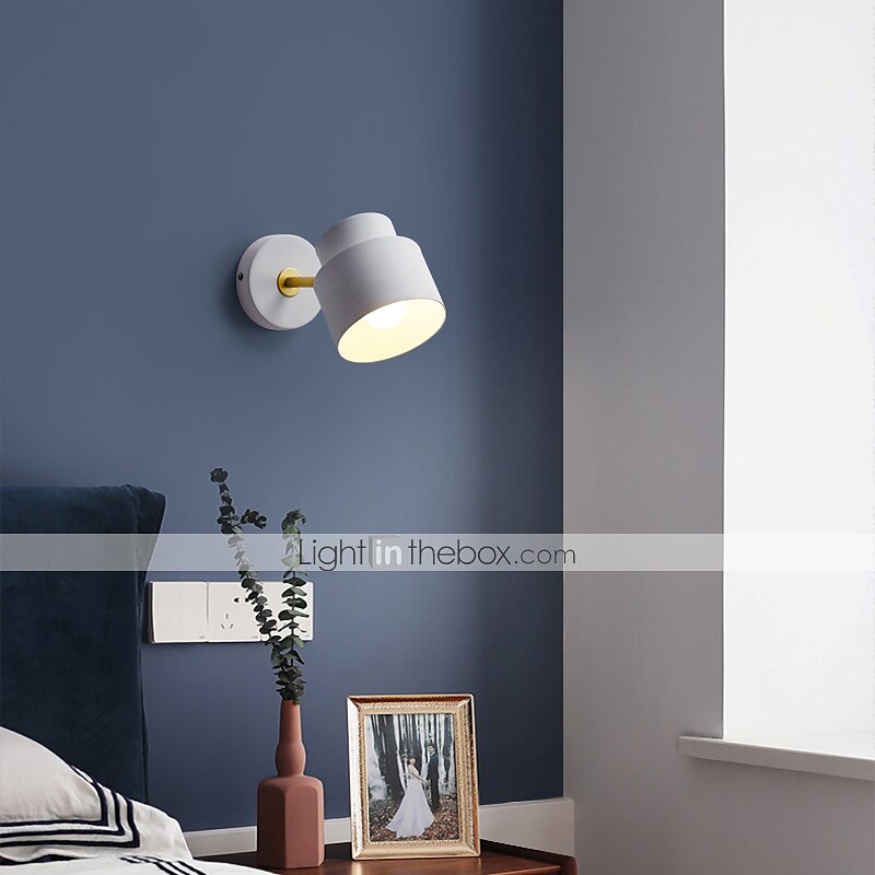 lampada da parete comodino camera da letto comodino in stile nordico ins camera tv sfondo parete tromba delle scale personalità creativa specchio specchio del 2025 a $82.99 –P5