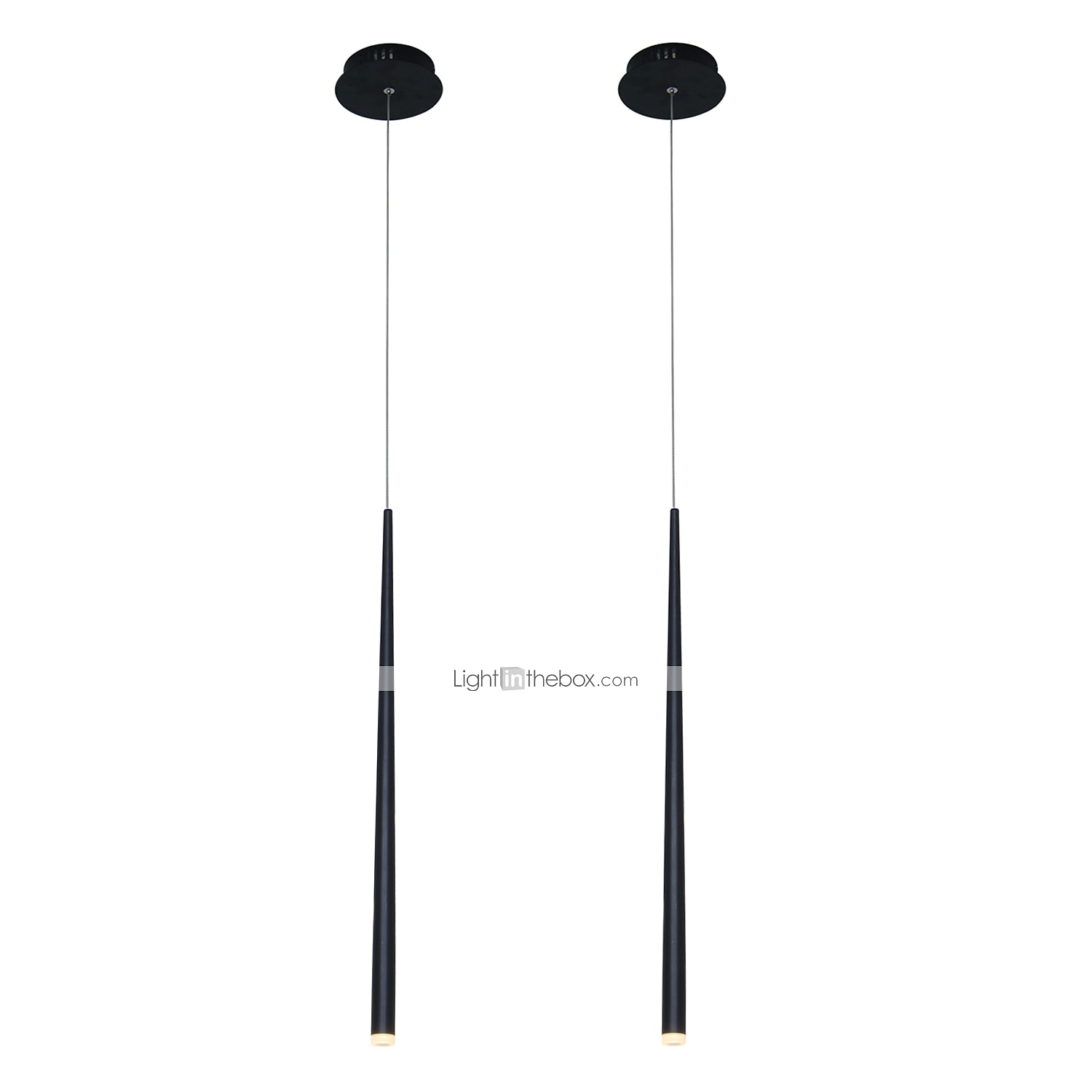1-lumière led pendentif lumière downlight 2pcs 3pcs 4pcs lampe suspendue led 5w finitions peintes iroin acrylique pour vivre salle à manger chambre éclairage de bureau de 2025 ? $174.99 –P1