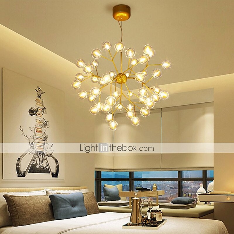 80 cm Sputnik Design Kronleuchter Metall Mini lackierte Oberflächen moderner nordischer Stil generisch 2025 - $634.49 –P2