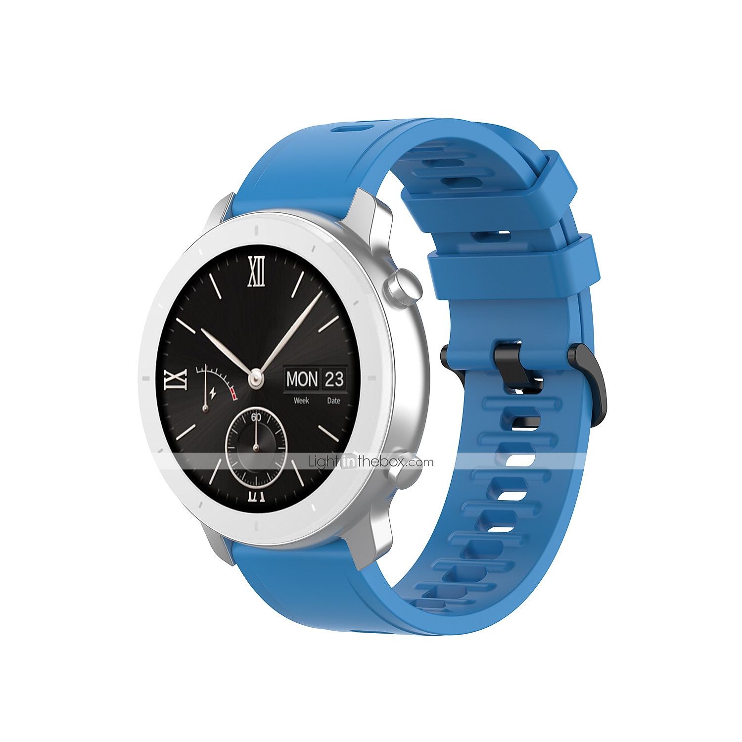 Watch Band for Amazfit GTR 4/3 Pro / 3/2/2e / 47mm, Stratos 3/2S / 2, Pace 1 Silicone Replacement  Strap Sport Band Wristband 2026 - $9.99 –P12