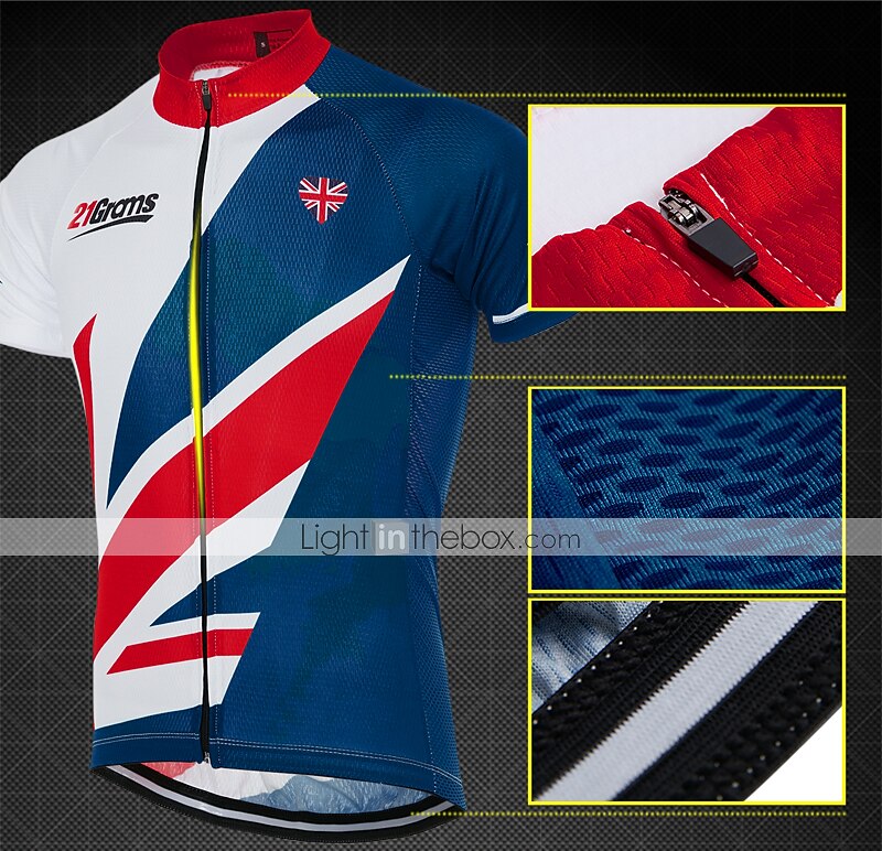 Bărbați Jersey de ciclism Cu model UK Steag Național Manșon scurt Bicicletă Jerseu Topuri cu 3 buzunare spate Ciclism montan Ciclism stradal Rezistent la UV Uscare rapidă Înapoi de buzunar 2025 - $29.99 –P14