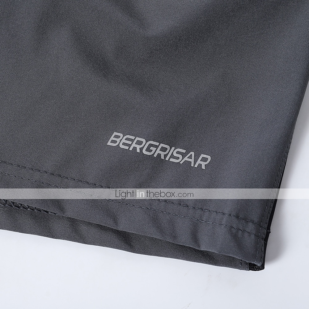 BERGRISAR رجالي شورت للجري تشغيل السراويل مع الجوارب رياضي شورتس بنطلون سراويل داخلية 2 في 1 مع لاينر حزام مطاط نايلون سباندكس الصيف ركض الزحف عاكس متنفس سريع جاف رياضة لون سادة سكني غامق أسود أزرق 2025 - $31.99 –P8
