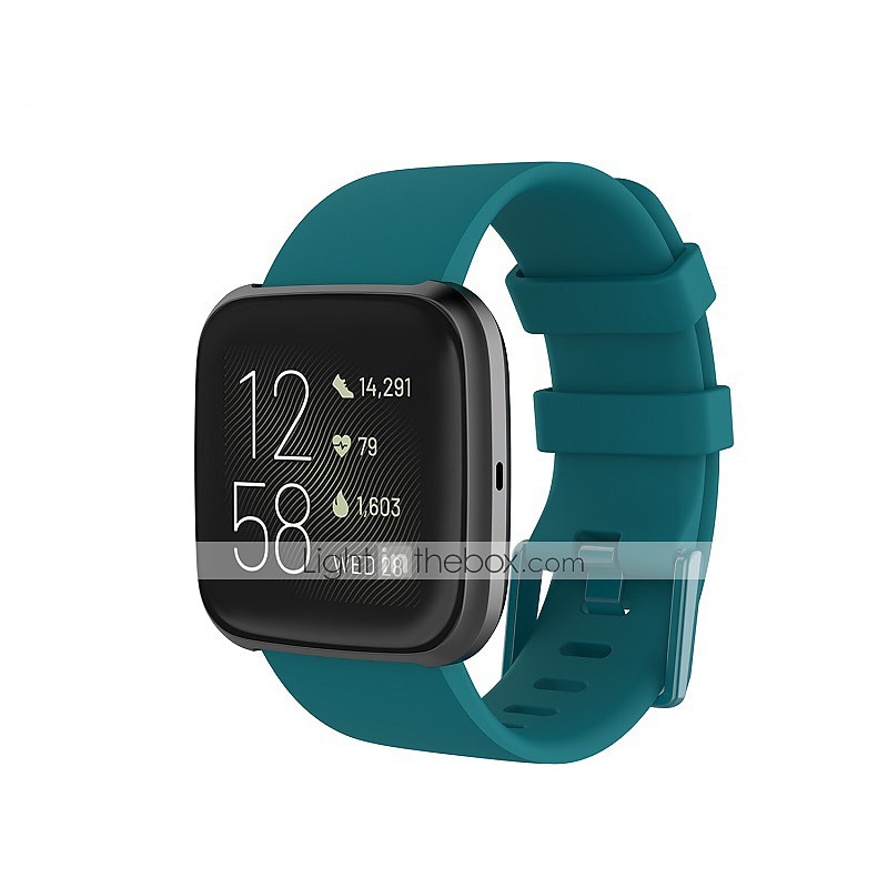 Cinturino per orologio  per Fitbit Versa 2 / Versa Lite / Versa SE / Versa Silicone morbido Sostituzione Cinghia Regolabili Traspirante Chiusura classica Cinturino sportivo Polsino del 2025 a $15.99 –P5