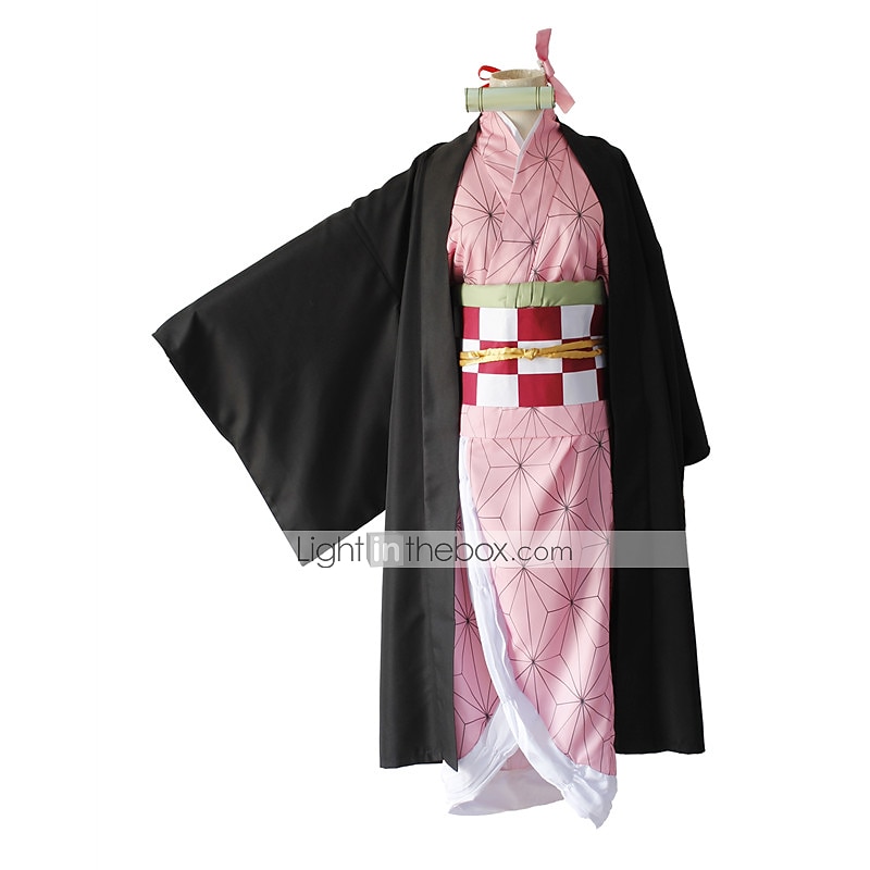 Kamado Nezuko Anime Στολές Ηρώων Σύνολα Κιμονό Κοστούμια Cosplay Επίστρωση Εσώρουχα Επιγονατίδες Για Γυναικεία Ενήλικες 2025 - $76.99 –P4