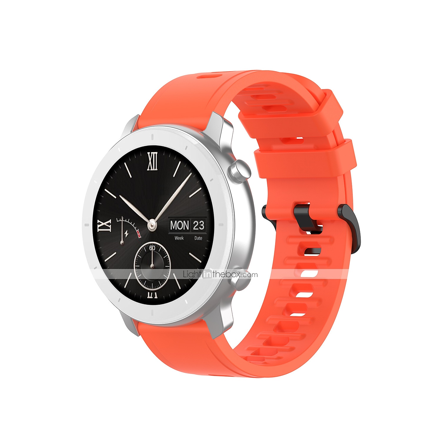 Watch Band for Amazfit GTR 4/3 Pro / 3/2/2e / 47mm, Stratos 3/2S / 2, Pace 1 Silicone Replacement  Strap Sport Band Wristband 2026 - $9.99 –P8