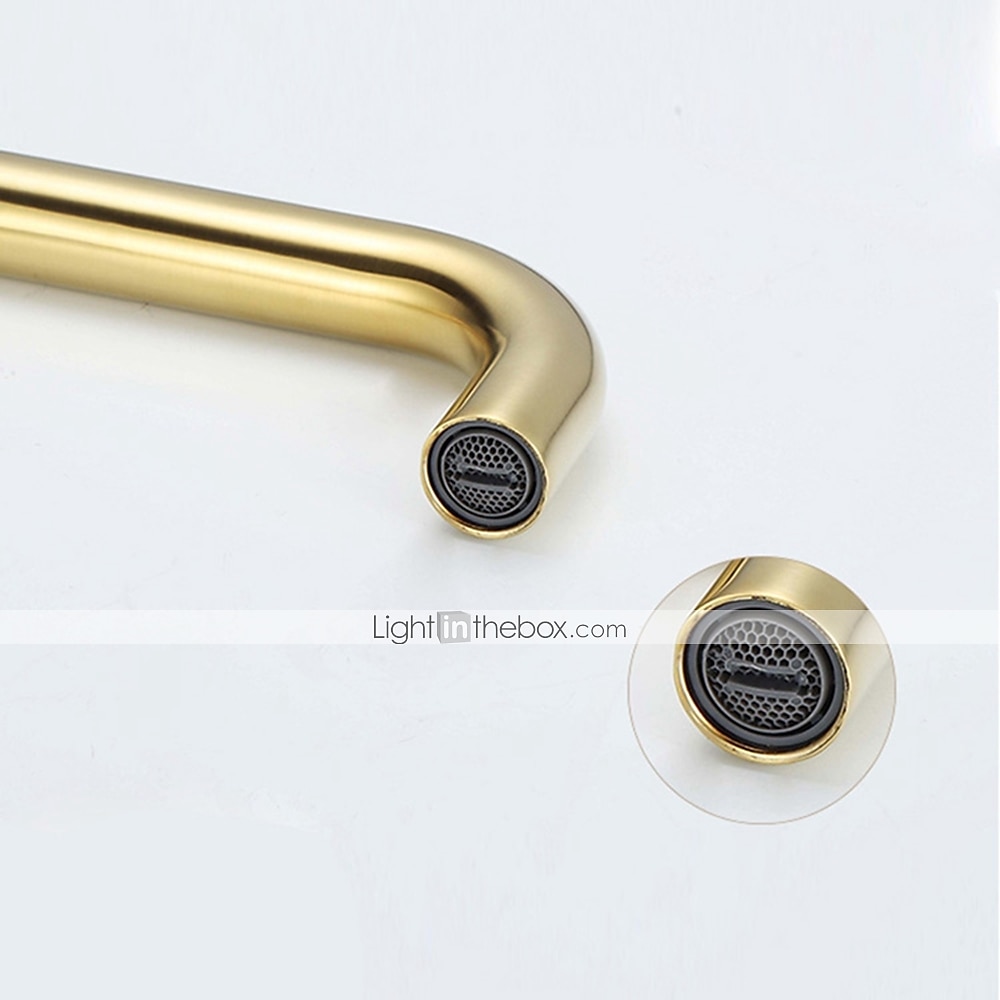 Robinet de lavabo de salle de bain, finition noir/chrome/or brossé/or rose répandu mitigeur de lavabo à deux trous mitigeur de lavabo robinet de salle de bain avec interrupteur chaud et froid de 2025 ? $178.99 –P8