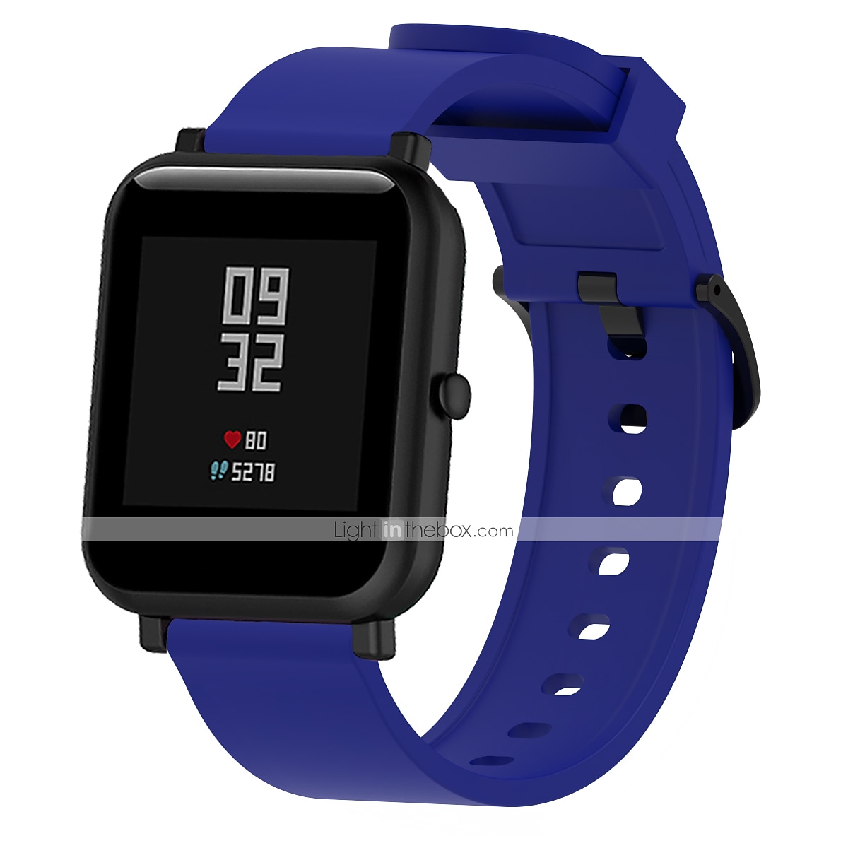 Klockarmband för Amazfit GTS 4,4mini, 3,2,2mini, 2e, GTR 42mm, Bip U Pro, U, 3 Pro, 3, S lite, S, lite Silikon Ersättning Rem Mjuk Andningsfunktion Klassiskt spänne Armband 2025 - $11.99 –P4