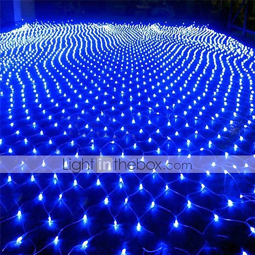 1.5x1.5M LED Net Lights, Waterproof Outdoor String Lights, Multi-color Fairy Curtain Lights for Christmas, Wedding, Garden and Holiday Decoration 2025 - $12.99 –P9