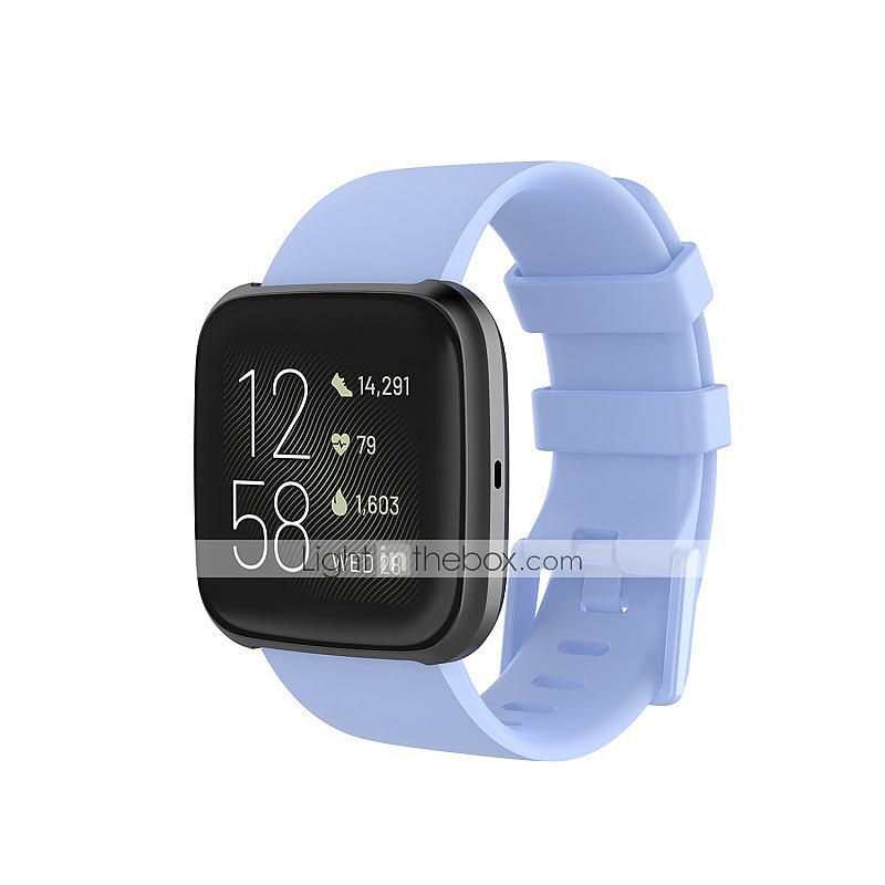 Cinturino per orologio  per Fitbit Versa 2 / Versa Lite / Versa SE / Versa Silicone morbido Sostituzione Cinghia Regolabili Traspirante Chiusura classica Cinturino sportivo Polsino del 2025 a $15.99 –P19