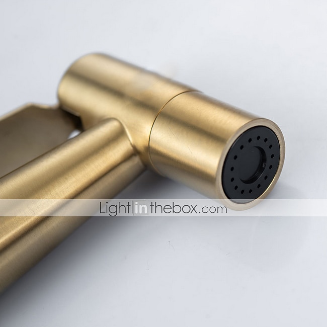 2026年 ビデトイレスプレーセット-ハンドヘルドビデスプレーキット-イスラム教徒のセルフクリーニング用バスルームハンドシャワー-プレミアムステンレススチールベビークロスおむつスプレーコンボ洗面所ゴールド  コレクション – $66.99 –P3