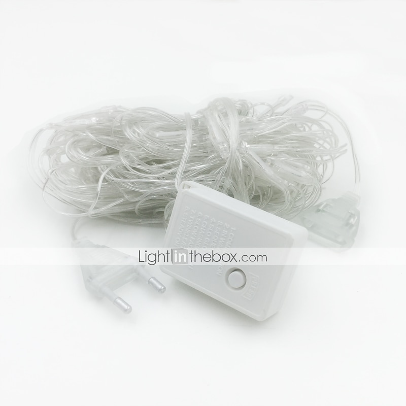 1.5x1.5M LED Net Lights, Waterproof Outdoor String Lights, Multi-color Fairy Curtain Lights for Christmas, Wedding, Garden and Holiday Decoration 2025 - $12.99 –P11
