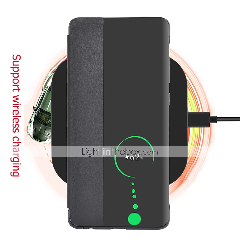 Phone Case For Huawei P40 P30 P20 P10 Pro Lite Mate 40 20 10 Pro Smart Side Window Flip Use to Open Automatically Open Close Auto Sleep All Inclusive Mobile Phone Case 2025 - $15.99 –P7