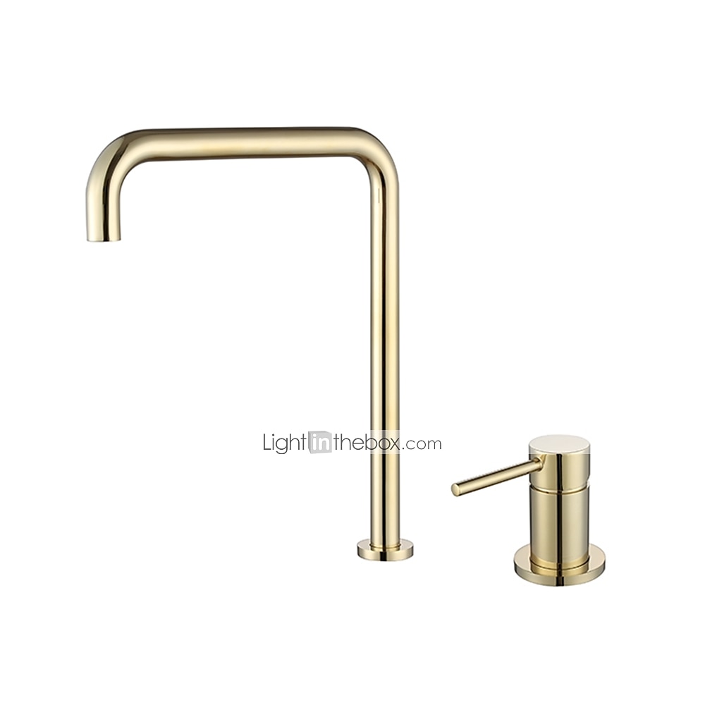 Robinet de lavabo de salle de bain, finition noir/chrome/or brossé/or rose répandu mitigeur de lavabo à deux trous mitigeur de lavabo robinet de salle de bain avec interrupteur chaud et froid de 2025 ? $178.99 –P12