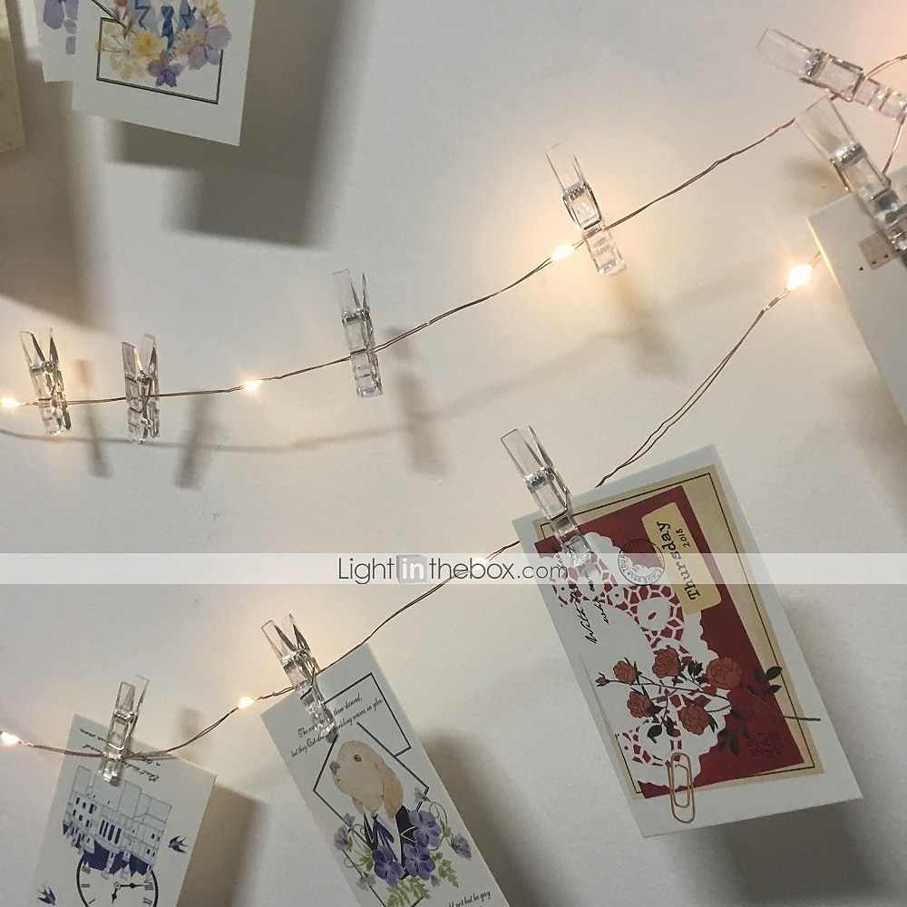 valokuvaleikevalo 50 värikäs led -yövalo koristelu asuntolan juhliin valoisa sali makuuhuoneen ilmapiiri kevyt juhla häät koristelu valokokoonpano 50 leikettä 1 sarja 2025 - $12.49 –P2