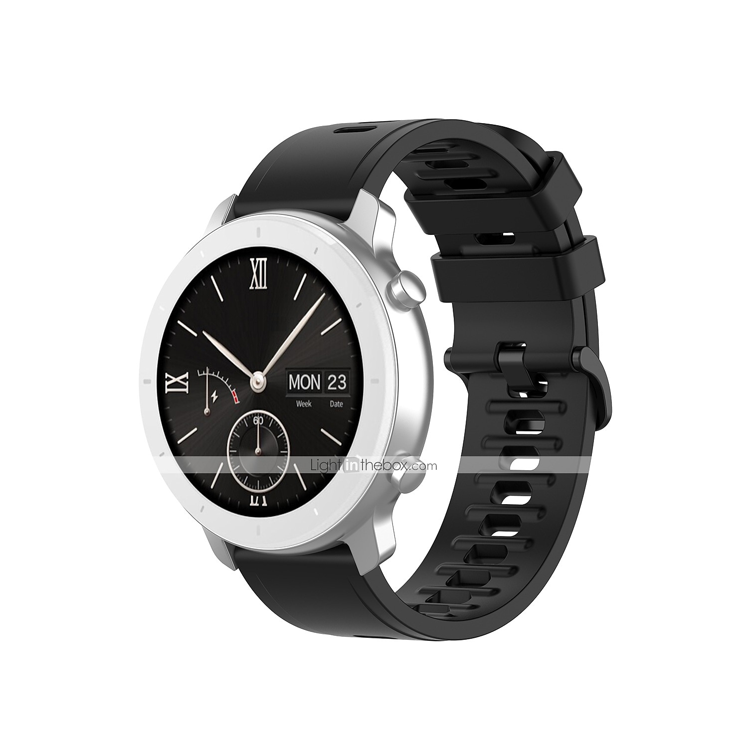 Watch Band for Amazfit GTR 4/3 Pro / 3/2/2e / 47mm, Stratos 3/2S / 2, Pace 1 Silicone Replacement  Strap Sport Band Wristband 2026 - $9.99 –P7