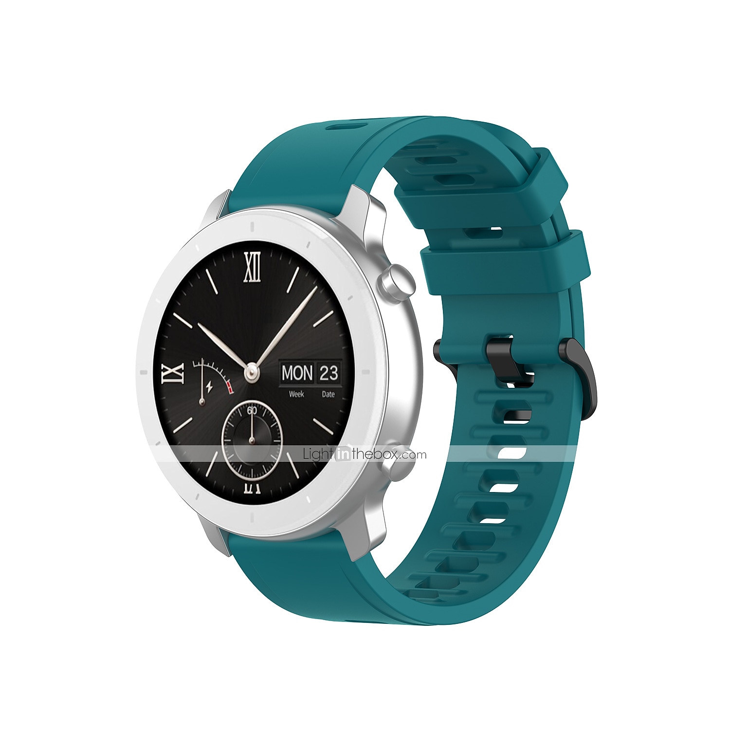 Watch Band for Amazfit GTR 4/3 Pro / 3/2/2e / 47mm, Stratos 3/2S / 2, Pace 1 Silicone Replacement  Strap Sport Band Wristband 2026 - $9.99 –P6