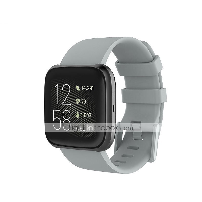 Cinturino per orologio  per Fitbit Versa 2 / Versa Lite / Versa SE / Versa Silicone morbido Sostituzione Cinghia Regolabili Traspirante Chiusura classica Cinturino sportivo Polsino del 2025 a $15.99 –P9