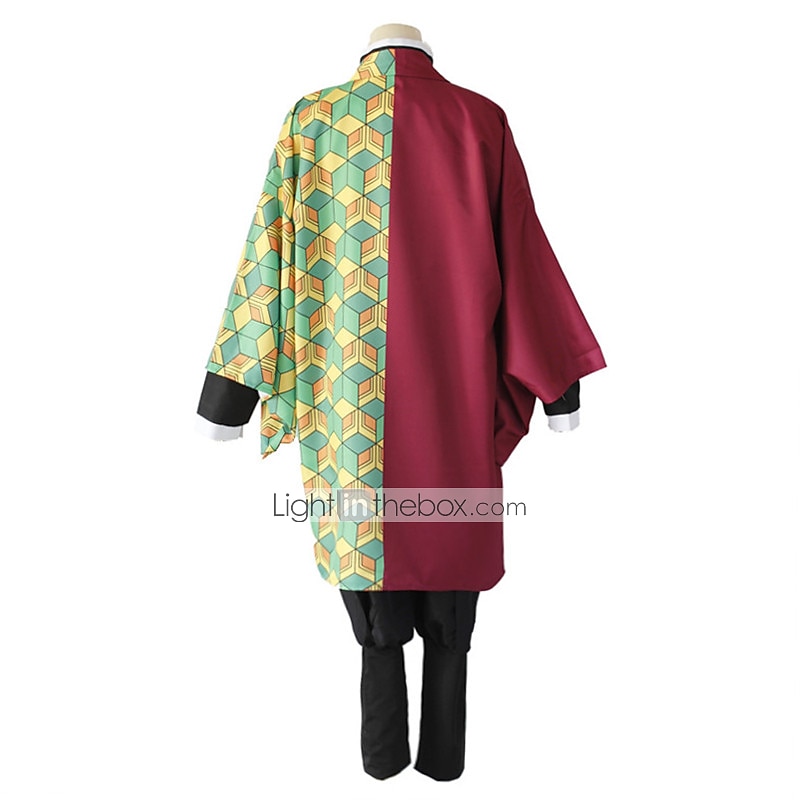 Demon Slayer: Kimetsu no Yaiba Tomioka Giyuu Anime Cosplay Costume Outfits Cosplay Suits Accessories Cosplay Accessories Top Pants Cloak For Men's Women's Boys Adults 2025 - $73.99 –P1