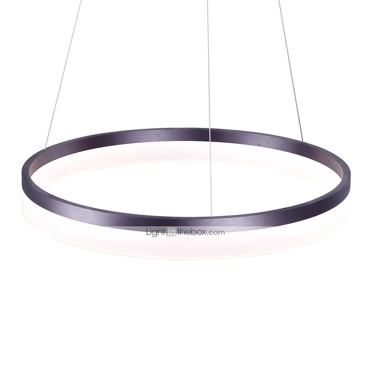 80CM LED Pendant Light Geometrical Circle Design Nordic Modern Simple for Dinning Room Bedroom Entry Aluminum Frame Acrylic Black White Gold Coffee 40W 2025 - $279.99 –P6