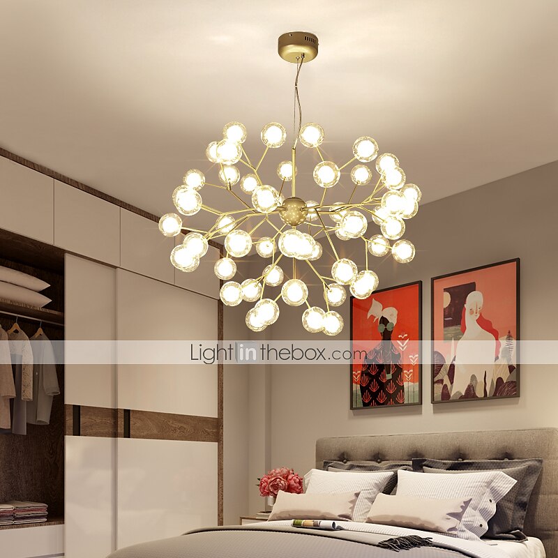 80 cm Sputnik Design Kronleuchter Metall Mini lackierte Oberflächen moderner nordischer Stil generisch 2025 - $634.49 –P6