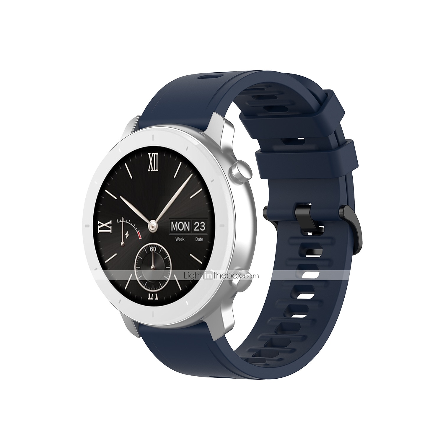 Watch Band for Amazfit GTR 4/3 Pro / 3/2/2e / 47mm, Stratos 3/2S / 2, Pace 1 Silicone Replacement  Strap Sport Band Wristband 2026 - $9.99 –P3