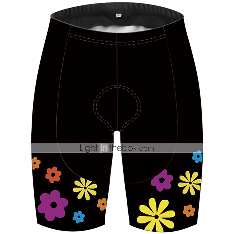 Mulheres Côr Sólida Padrão Botânico floral Shorts de ciclismo Calções de bicicleta Moto Calção Calças Ciclismo de Montanha Ciclismo de Estrada Esportes Tapete 3D Secagem Rápida Resistente Raios de 2026 por $26.99 –P2