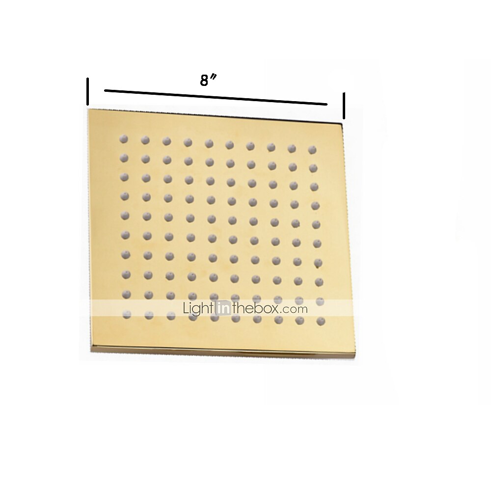 rubinetto per doccia, set di rubinetti per doccia dorati da 8 pollici completi di soffione in acciaio inossidabile, doccetta in ottone massiccio e sistema di soffione a pioggia per installazione a del 2025 a $404.99 –P6