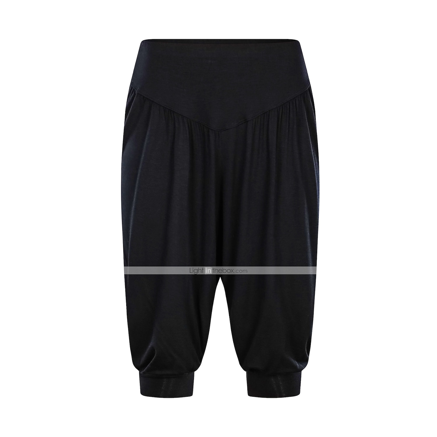 Women's Harem Pants Quick Dry Lightweight High Waist Yoga Zumba Fitness Gym Workout Bloomers Capri Pants Fashion White Black Green Modal Plus Size Sports Activewear High Elasticity Loose / Royal Blue 2025 - GBP £17 –P18