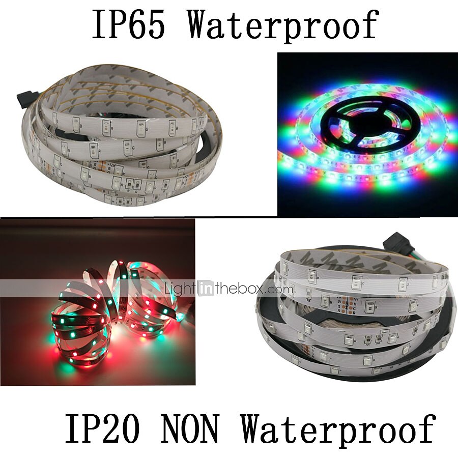 2025年 LOENDE 3x5M フレキシブルＬＥＤライトストリップ ライトセット 900 LED 2835 SMD 8mm 1セット RGB クリスマス 新年 クリエイティブ カット可能 装飾用 12 V / ノンテープ・タイプ  コレクション – $30.99 –P2