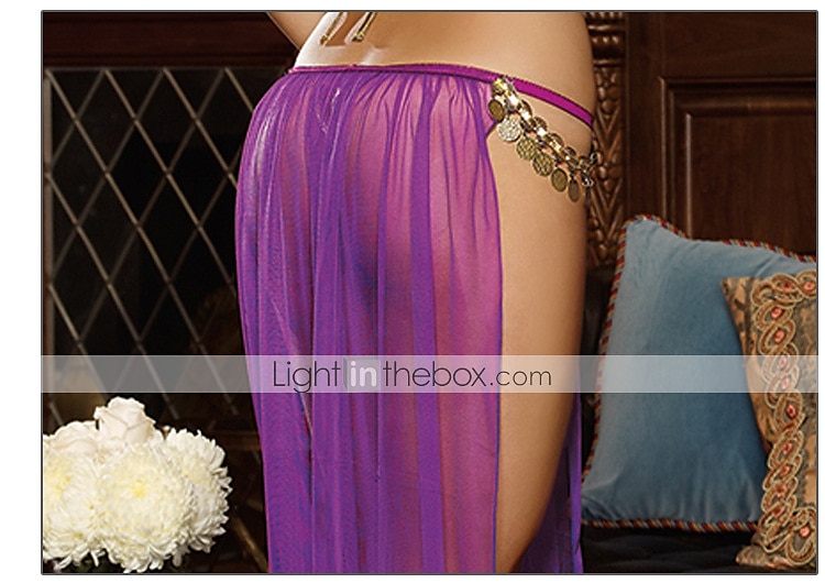 Mulheres Cinquenta Tons Adulto Sutiãs & Conjuntos Sensual Saia Roupa Trajes sensuais Côr Sólida Saia Sutiã Gravata / Tule de 2025 por $29.99 –P6