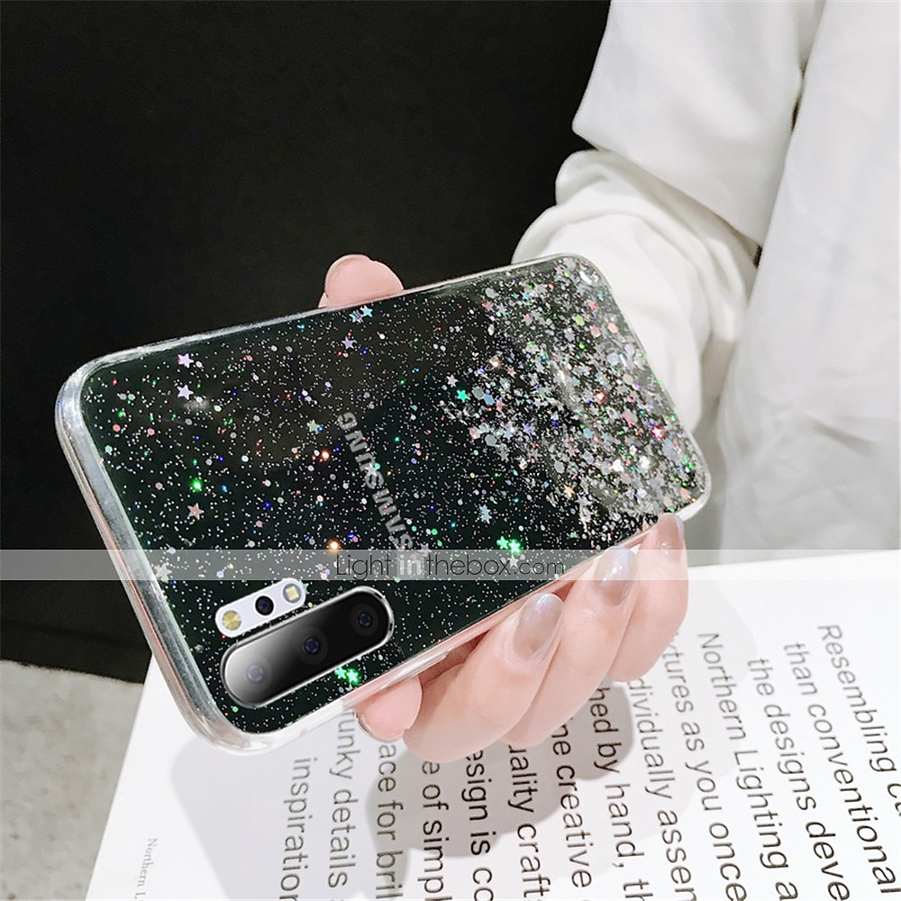 τηλέφωνο tok Για Samsung Galaxy S24 S23 S22 S21 S20 Plus Ultra Α73 Α53 Α33 A42 S25 Ultra Πίσω Κάλυμμα Λάμψη γκλίτερ Ουρανός Λάμψη γκλίτερ TPU 2025 - $14.99 –P11