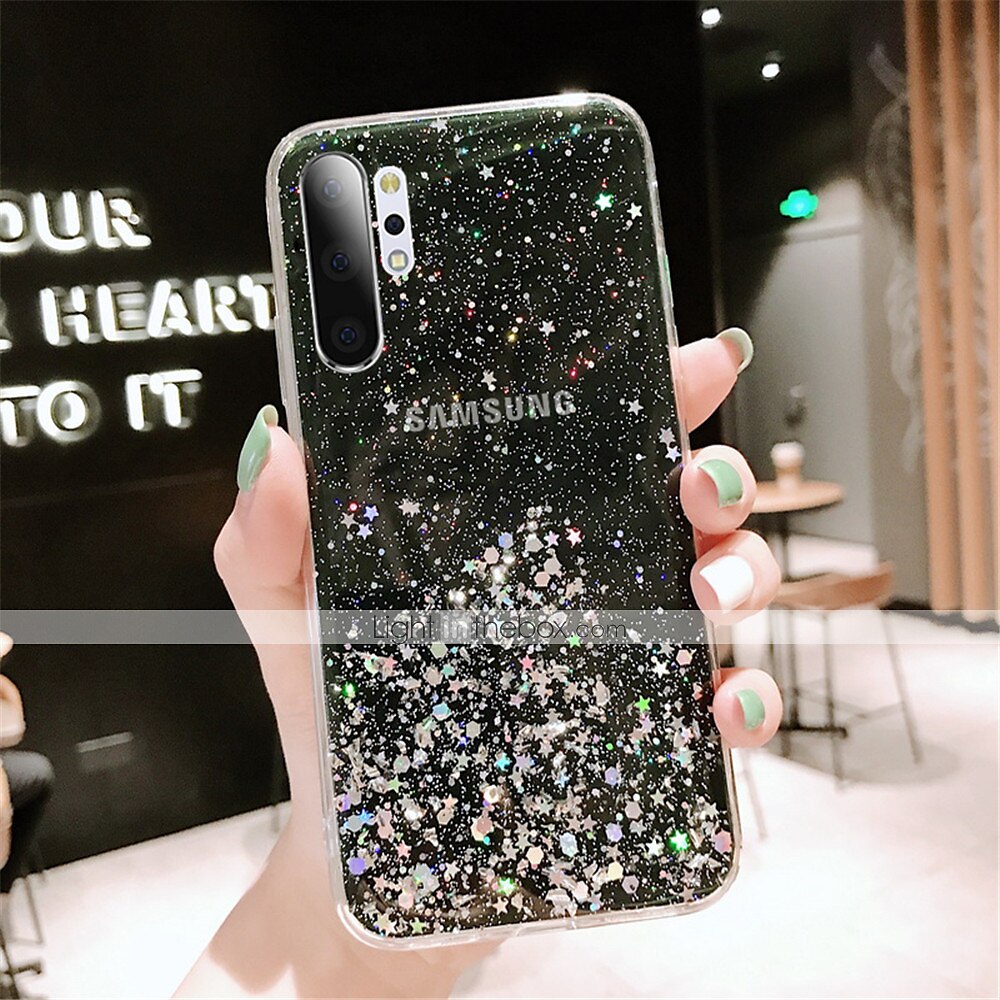 τηλέφωνο tok Για Samsung Galaxy S24 S23 S22 S21 S20 Plus Ultra Α73 Α53 Α33 A42 S25 Ultra Πίσω Κάλυμμα Λάμψη γκλίτερ Ουρανός Λάμψη γκλίτερ TPU 2025 - $14.99 –P10
