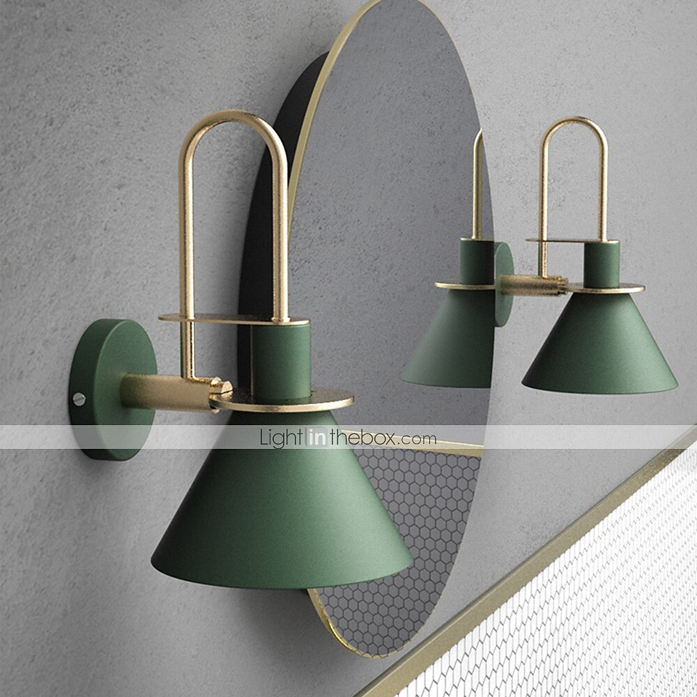 Nový design tradiční klasika / Nordický styl Obývací pokoj / Ložnice Kov nástěnné svítidlo IP24 110-120V / 220-240V 40 W / E26 / E27 2025 - $160.99 –P3