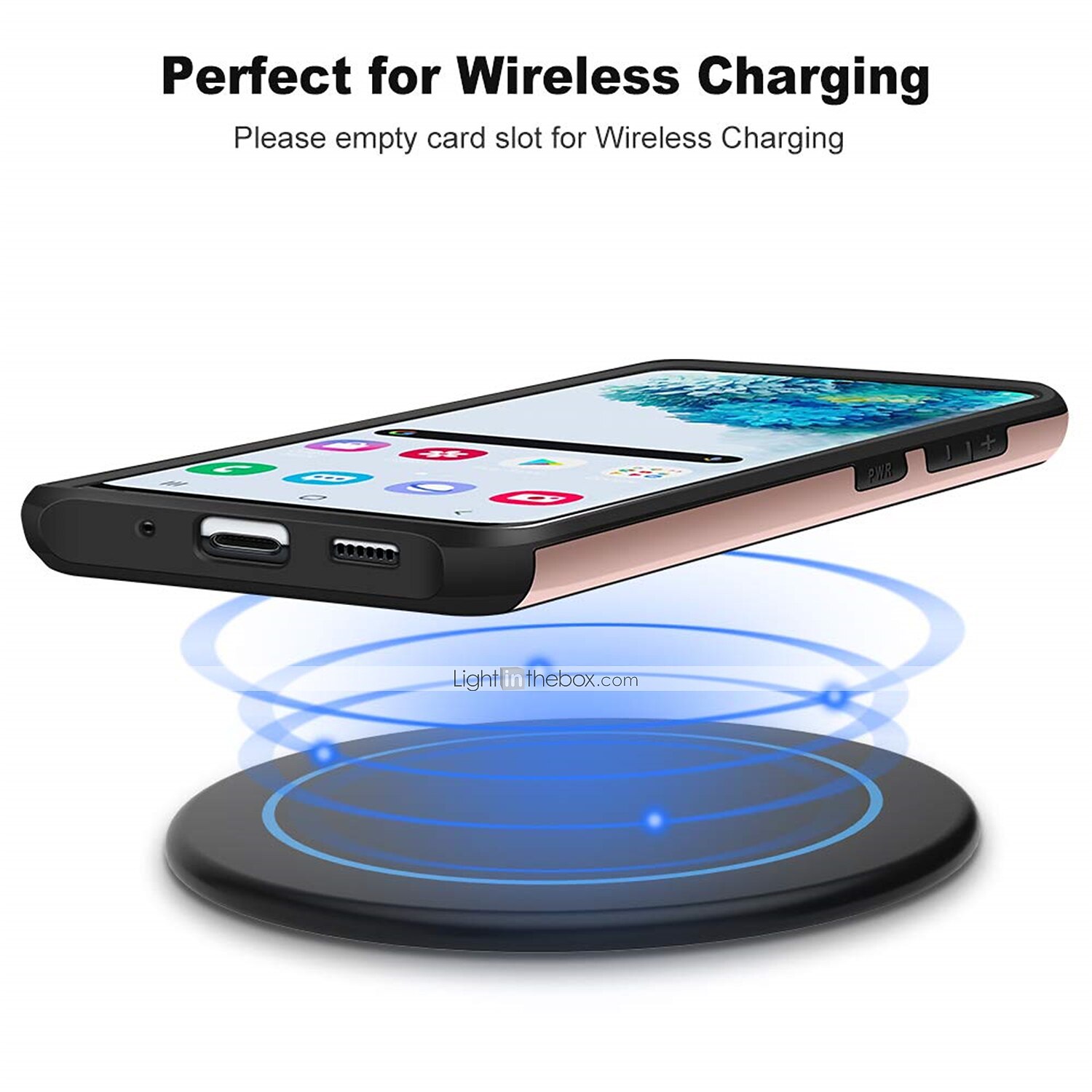 Phone Case For Samsung Galaxy S24 S23 S21 S20 Plus Ultra Note 20 10 S25 Ultra Back Cover Bumper Frame Four Corners Drop Resistance With Card Holder Armor TPU 2025 - $12.99 –P6