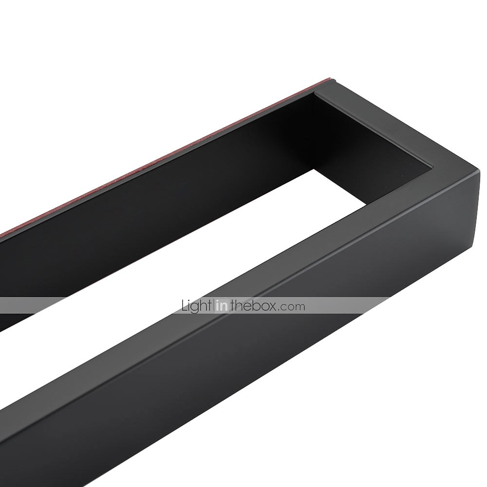 Towel Rail, Strong Self Adhesive Black Towel Holder Stainless Steel Wall Mounted 2025 - $44.99 –P7