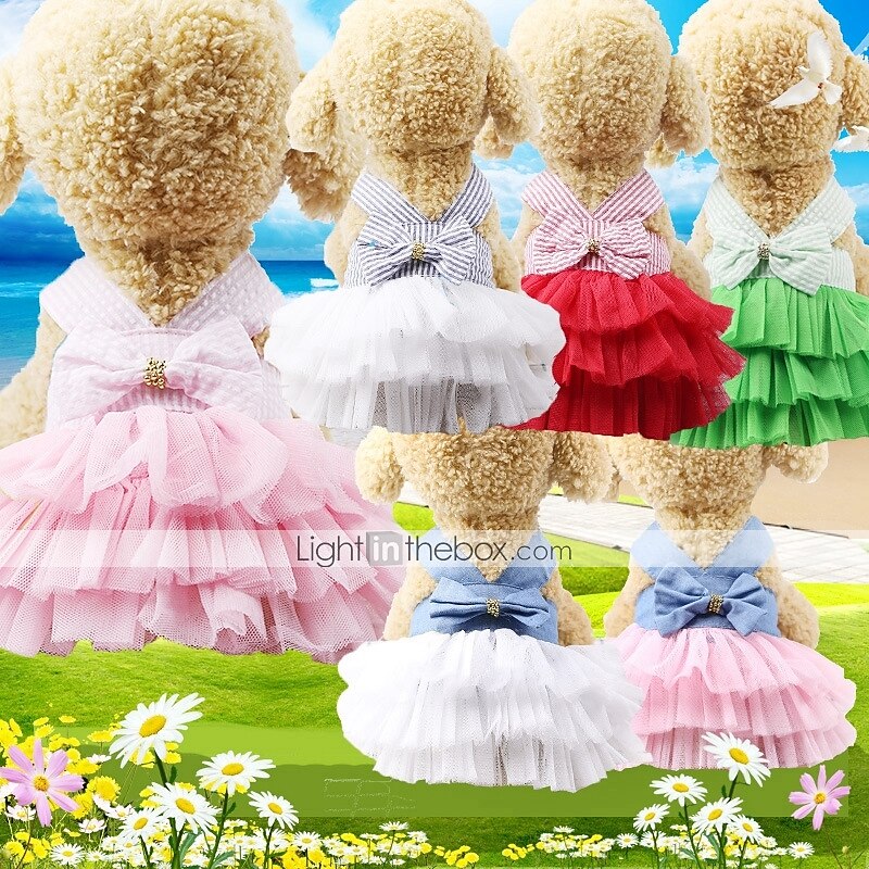 Kutyák Ruhák Buli / Este Édes stílus Kutyaruházat for Rekedt Arany retriever Dalmátkutya japán spicc Buldog 2025 - $21.99 –P10
