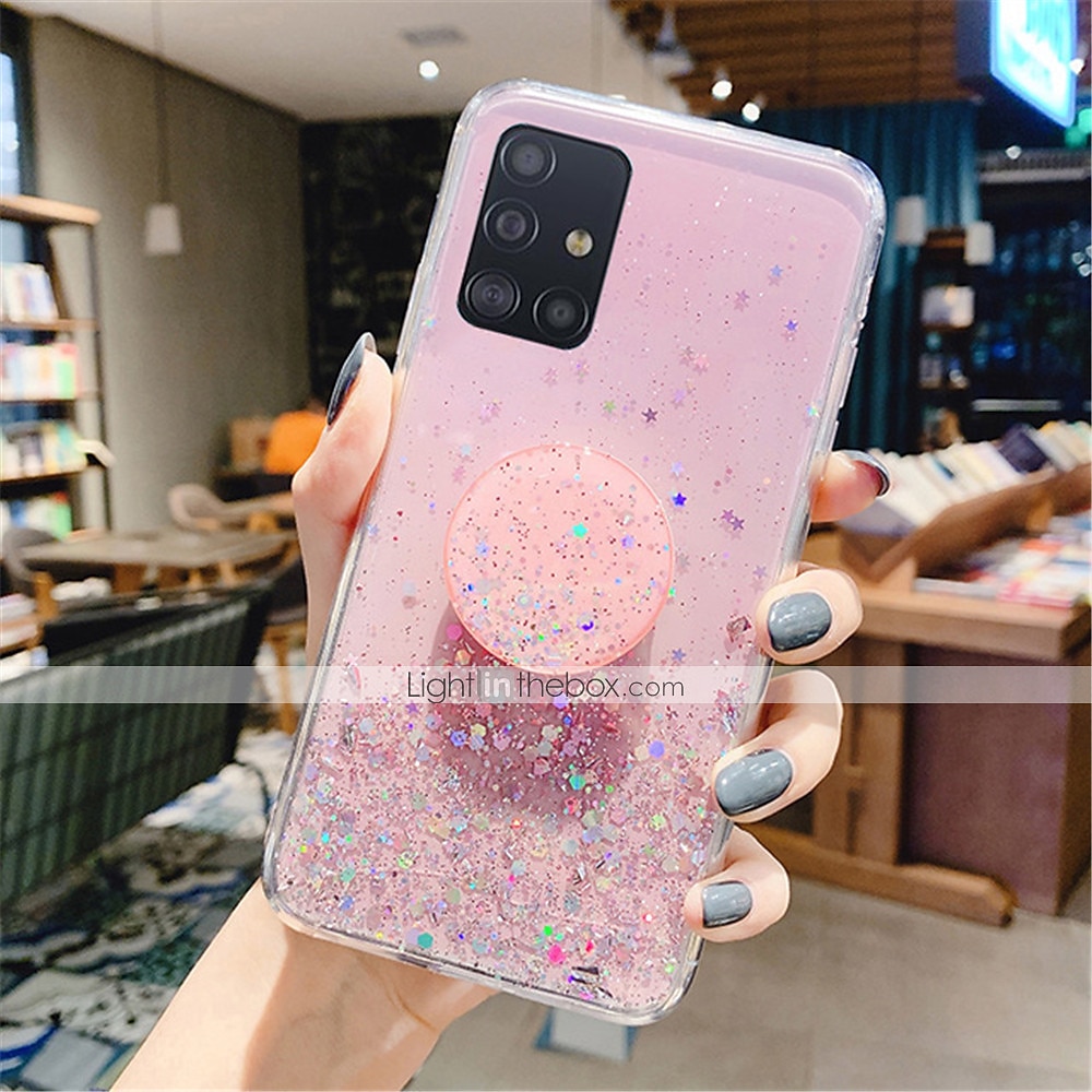 телефон Кейс для Назначение SSamsung Galaxy S24 S23 S22 S21 S20 Plus Ultra А73 А53 А33 A72 A52 A42 S25 Ультра Кейс на заднюю панель со стендом Полная защита тела Сияние и блеск 2025 - $11.99 –P5