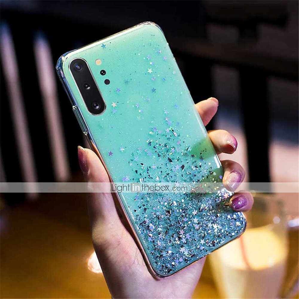τηλέφωνο tok Για Samsung Galaxy S24 S23 S22 S21 S20 Plus Ultra Α73 Α53 Α33 A42 S25 Ultra Πίσω Κάλυμμα Λάμψη γκλίτερ Ουρανός Λάμψη γκλίτερ TPU 2025 - $14.99 –P5