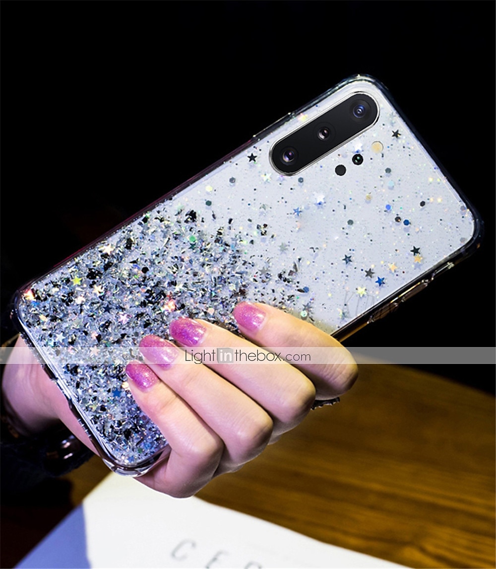 τηλέφωνο tok Για Samsung Galaxy S24 S23 S22 S21 S20 Plus Ultra Α73 Α53 Α33 A42 S25 Ultra Πίσω Κάλυμμα Λάμψη γκλίτερ Ουρανός Λάμψη γκλίτερ TPU 2025 - $14.99 –P12