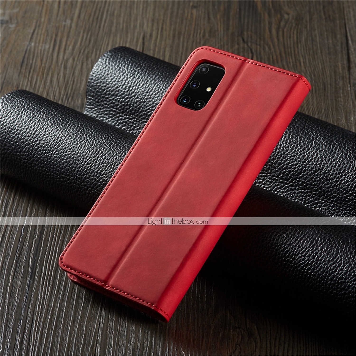 Capa Para Samsung Galaxy S24 S20 Plus S20 Ultra S20 S25 Ultra Capa Para Corpo Inteiro Carteira de Couro com Suporte de Pé Flip Carteira Couro Genuíno TPU Sólido de 2025 por $18.99 –P12