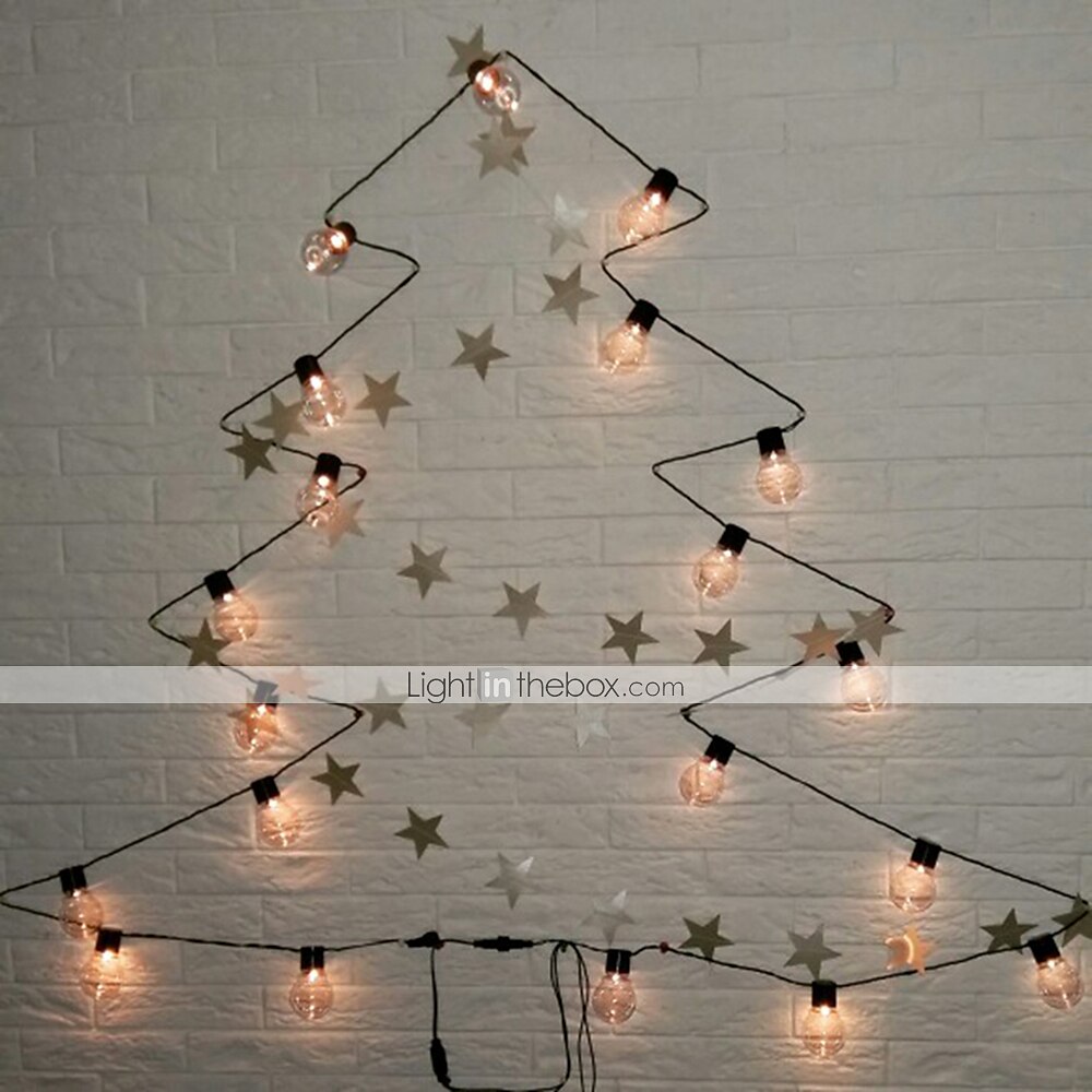 3m 10leds festoen led globe led flexibele string licht fee lamp kerst fee string licht guirlande tuin patio tuin decoratie vakantie buitenverlichting eu us plug ac110v 120v 220v 230v 240v 2025 - $13.49 –P4