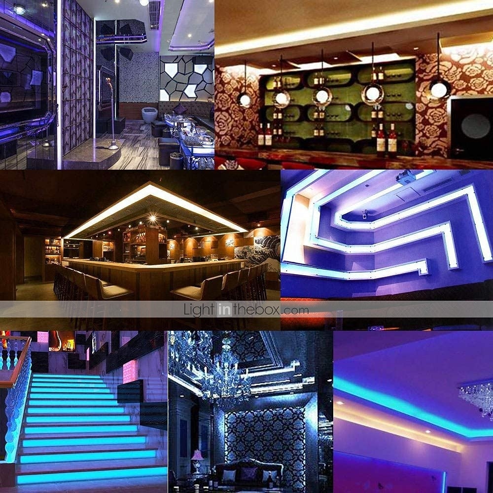 5m led szalag lámpák rgb tiktok lámpák 300 led 2835 smd rgb szalag lámpa fény készletek öntapadó többszínű szoba konyhai tv fesztivál megvilágítás távirányítóval 12v 2026 - $11.49 –P3