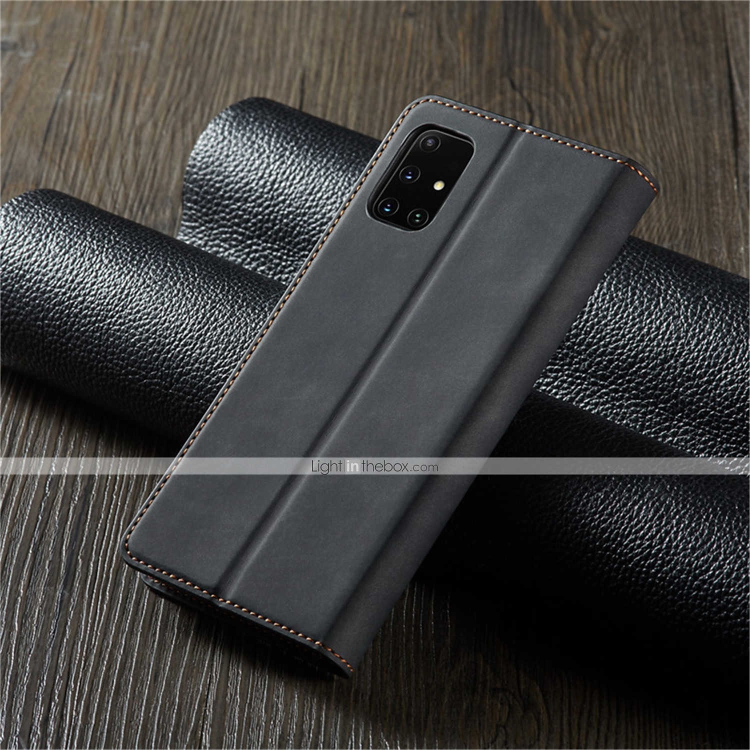 Capa Para Samsung Galaxy S24 S20 Plus S20 Ultra S20 S25 Ultra Capa Para Corpo Inteiro Carteira de Couro com Suporte de Pé Flip Carteira Couro Genuíno TPU Sólido de 2025 por $18.99 –P8