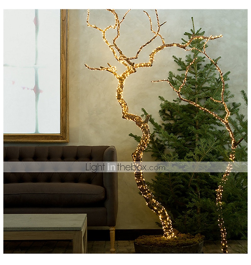 Solar String Lights Outdoor 10 Strands 2M 200LEDs Waterproof Twinkle Starry Fairy Branch Copper Waterfall Light for Garden Fence Tree Flexible Yard Garland Patio Decor Lighting 2025 - $21.99 –P10