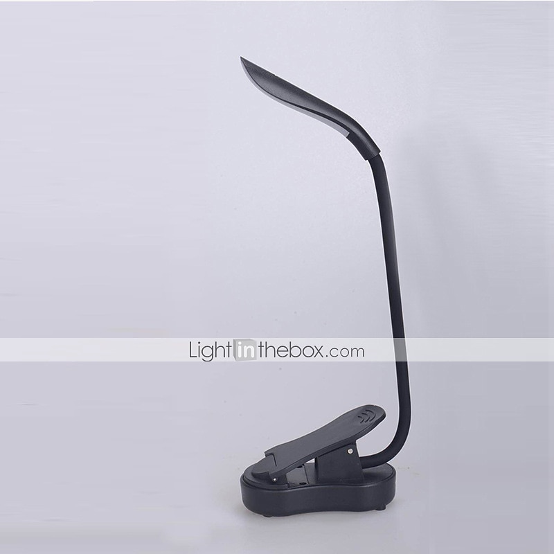 Lampe de lecture Rechargeable / Protection des Yeux / Intensité Réglable Moderne contemporain Batterie Li intégrée Pour Bureau / Bureau de maison / Bureau ABS DC 5V Blanche / Noir de 2025 ? $22.99 –P4